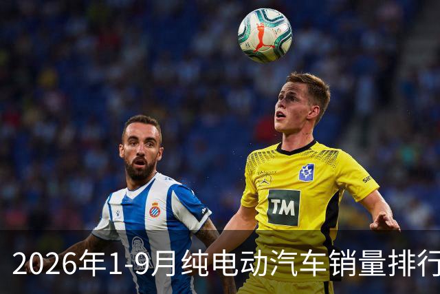 2026年1-9月纯电动汽车销量排行榜