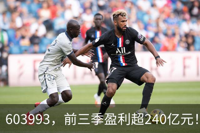 603993，前三季盈利超240亿元！已超去年全年！